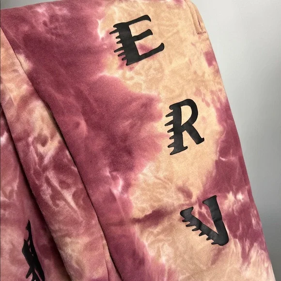 Yeezy Kanye West Sunday Service joggers tie dye sweatpants pinkish purple cream - Picture 7 of 9